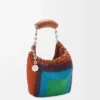 Boncuklu Deri Mini Squeeze Çanta Boncuklu Deri Mini Squeeze Çanta