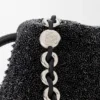 Boncuklu Kanvas ve Dana Derisinden Orta Boy Lion Beads Flamenco Purse Boncuklu Kanvas ve Dana Derisinden Orta Boy Lion Beads Flamenco Purse