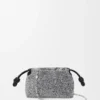 Boncuklu ve Nappa Kuzu Derisinden Mini Flamenco Purse Boncuklu ve Nappa Kuzu Derisinden Mini Flamenco Purse