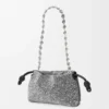 Boncuklu ve Nappa Kuzu Derisinden Mini Flamenco Purse Boncuklu ve Nappa Kuzu Derisinden Mini Flamenco Purse