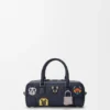 Cats Amazona 23 Kısa Kesim Çanta, Nakışlı Denim Cats Amazona 23 Kısa Kesim Çanta, Nakışlı Denim