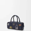 Cats Amazona 23 Kısa Kesim Çanta, Nakışlı Denim Cats Amazona 23 Kısa Kesim Çanta, Nakışlı Denim
