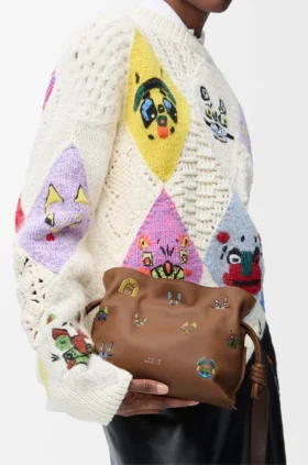 Cats Mini Flamenco Nappa Dana Derisi Clutch