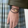 Dana Derisinden Pebble Bileklik Dana Derisinden Pebble Bileklik