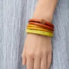 Dana Derisinden Twist Çift Bileklik Dana Derisinden Twist Çift Bileklik