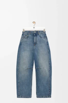Denim Anagram Barrel Kot Pantolon