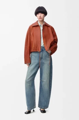 Denim Anagram Barrel Kot Pantolon