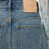 Denim Anagram Barrel Kot Pantolon