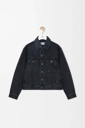Denim Anagram Ceket