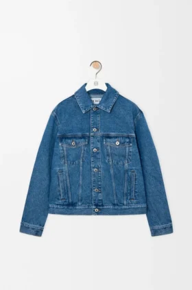 Denim Anagram Ceket