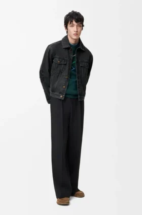 Denim Anagram Ceket