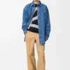 Denim Anagram Overshirt Denim Anagram Overshirt