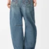 Denim Barrel Jeans Denim Barrel Jeans