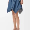 Denim Kargo Etek Denim Kargo Etek