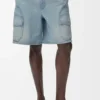 Denim Kargo Şort Denim Kargo Şort