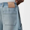 Denim Kargo Şort Denim Kargo Şort