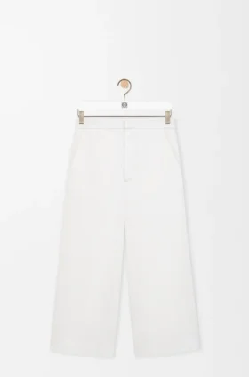 Denim Kısaltılmış Pantolon