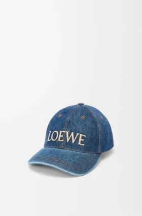 Denim loewe şapka