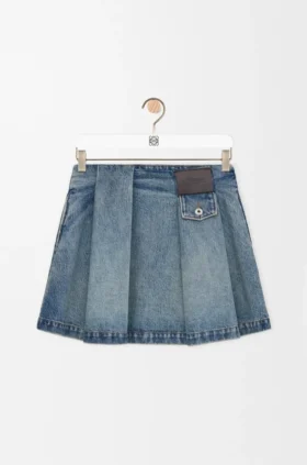 Denim Mini Etek