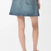 Denim Mini Etek Denim Mini Etek