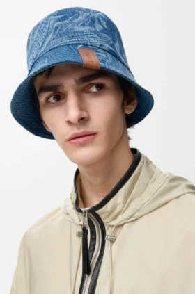 Denimden Çift Taraflı Kova Şapka
