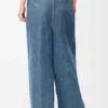 Drapeli Denim Kot Pantolon