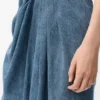 Drapeli Denim Kot Pantolon