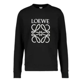 Erkek loewe Anagram İşlemeli Spor Ayakkabı Siyah P00446091