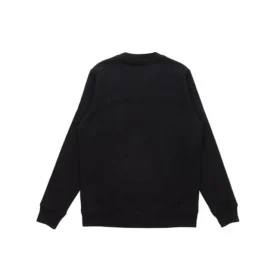 Erkek Loewe Anagram Pamuklu Yuvarlak Yaka Alfabe İşlemeli Spor Klasik Siyah H526341Xa1-1100