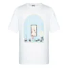 Erkek Loewe AW19 Painting Kısa Kollu Beyaz H6299720Si