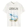 Erkek Loewe Beyaz Kar Dağı Baskılı Kısa Kollu Beyaz H6299983Pc-2100