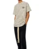 Erkek Loewe Çizgili Kısa Kollu Beyaz H6109650Pc-2396