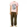 Erkek Loewe Ken Heyman Baskılı Pamuklu Kısa Kollu Pembe H6109980Pc-7080