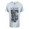 Erkek Loewe Ken Heyman Baskılı Pamuklu Kısa Kollu Pembe Mavi H6109980Pc-6410