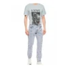 Erkek Loewe Ken Heyman Baskılı Pamuklu Kısa Kollu Pembe Mavi H6109980Pc-6410