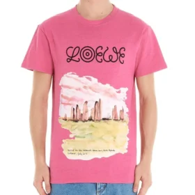 Erkek loewe Kısa Kollu Pembe Gömlek H6109833Pc-7140