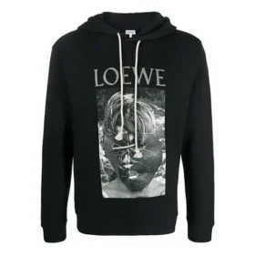Erkek Loewe Maskeli Baskılı Siyah H6109730Pc-1100