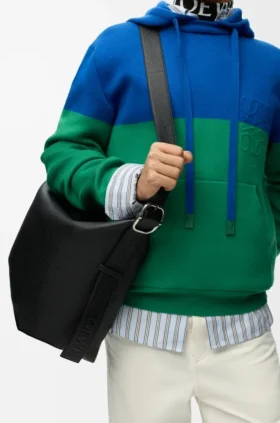 Esnek Damarlı Dana Derisinden Büyük Loop Hobo
