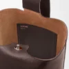 Esnek Damarlı Dana Derisinden Büyük Pebble Bucket Çanta Esnek Damarlı Dana Derisinden Büyük Pebble Bucket Çanta