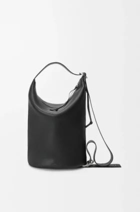 Esnek Damarlı Dana Derisinden Loop Bucket