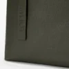 Esnek Damarlı Dana Derisinden Loop Zipped Tote çantası Esnek Damarlı Dana Derisinden Loop Zipped Tote çantası