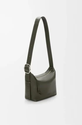 Esnek Damarlı Dana Derisinden Orta Boy Loop Hobo