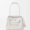 Esnek Damarlı Dana Derisinden Orta Boy Madrid Çanta