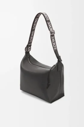 Esnek Pürüzsüz Dana Derisi ve Jakarlı Cubi Crossbody Çanta