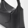 Esnek Pürüzsüz Dana Derisi ve Jakarlı Cubi Crossbody Çanta Esnek Pürüzsüz Dana Derisi ve Jakarlı Cubi Crossbody Çanta