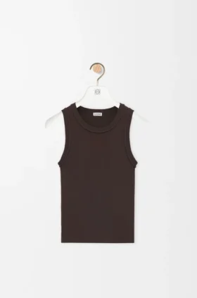 Esnek Viskon Anagram Tank Top