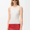 Esnek Viskon Anagram Tank Top Esnek Viskon Anagram Tank Top