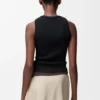 Esnek Viskon Anagram Tank Top Esnek Viskon Anagram Tank Top