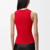 Esnek Viskon Anagram Tank Top Esnek Viskon Anagram Tank Top