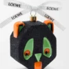 Üfleme cam Futurist cat yılbaşı süsü Üfleme cam Futurist cat yılbaşı süsü